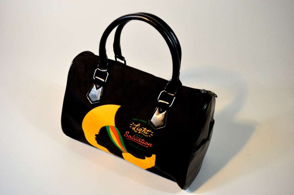 "The lord is my salvation" PU leather bag