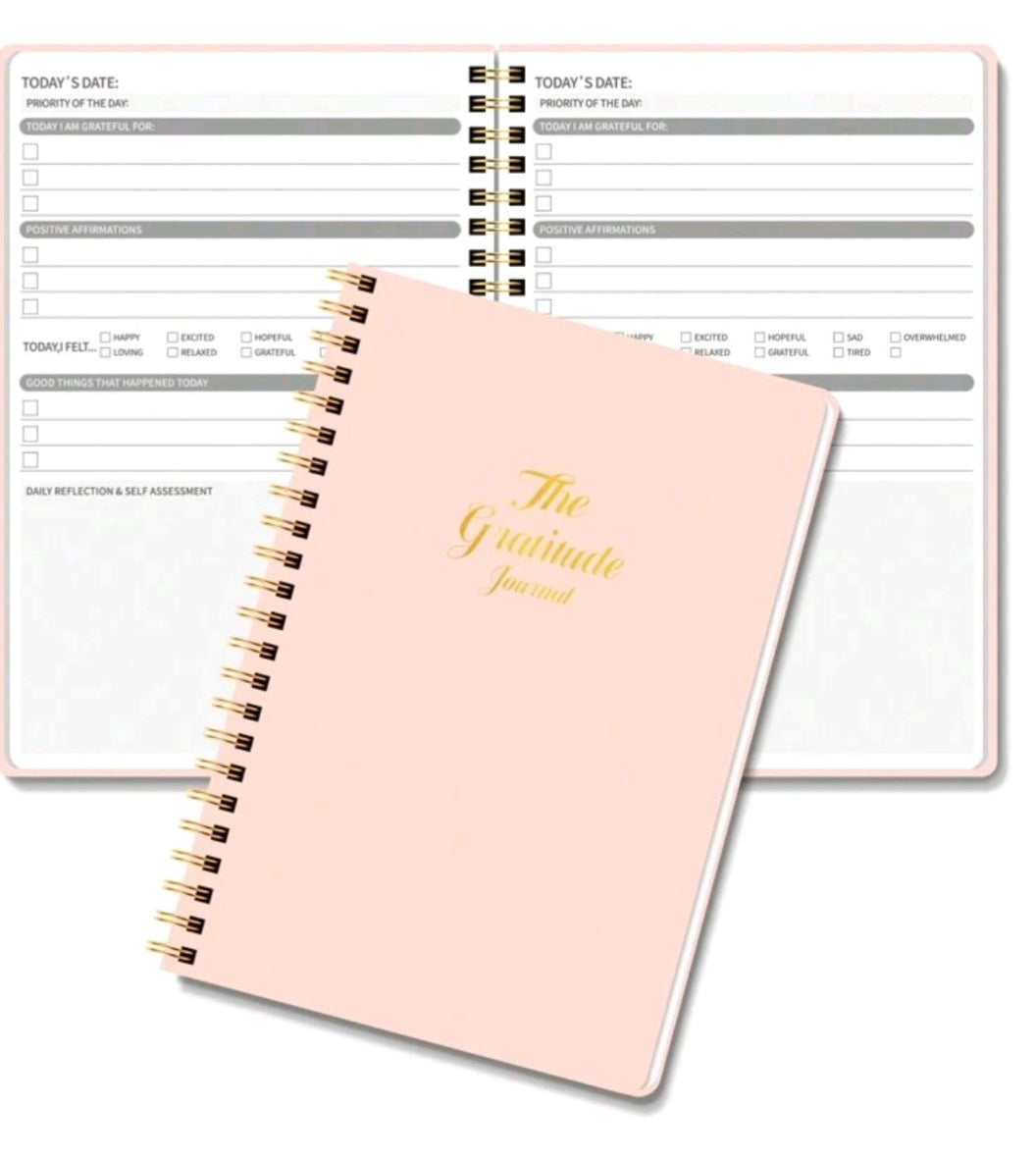 Gratitude Journal pink