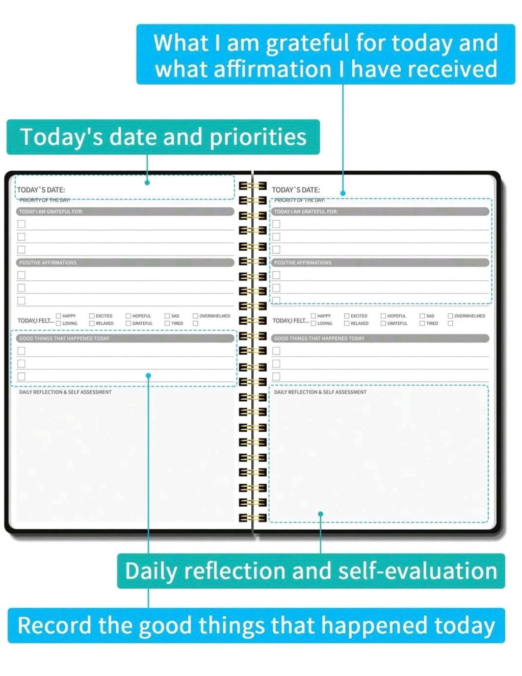 Gratitude Journal pink