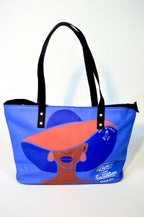 “The Lord is my light and Salvation”  PU leather tote bag