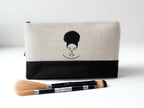 Black "Walk by Faith" Cosmetic Case