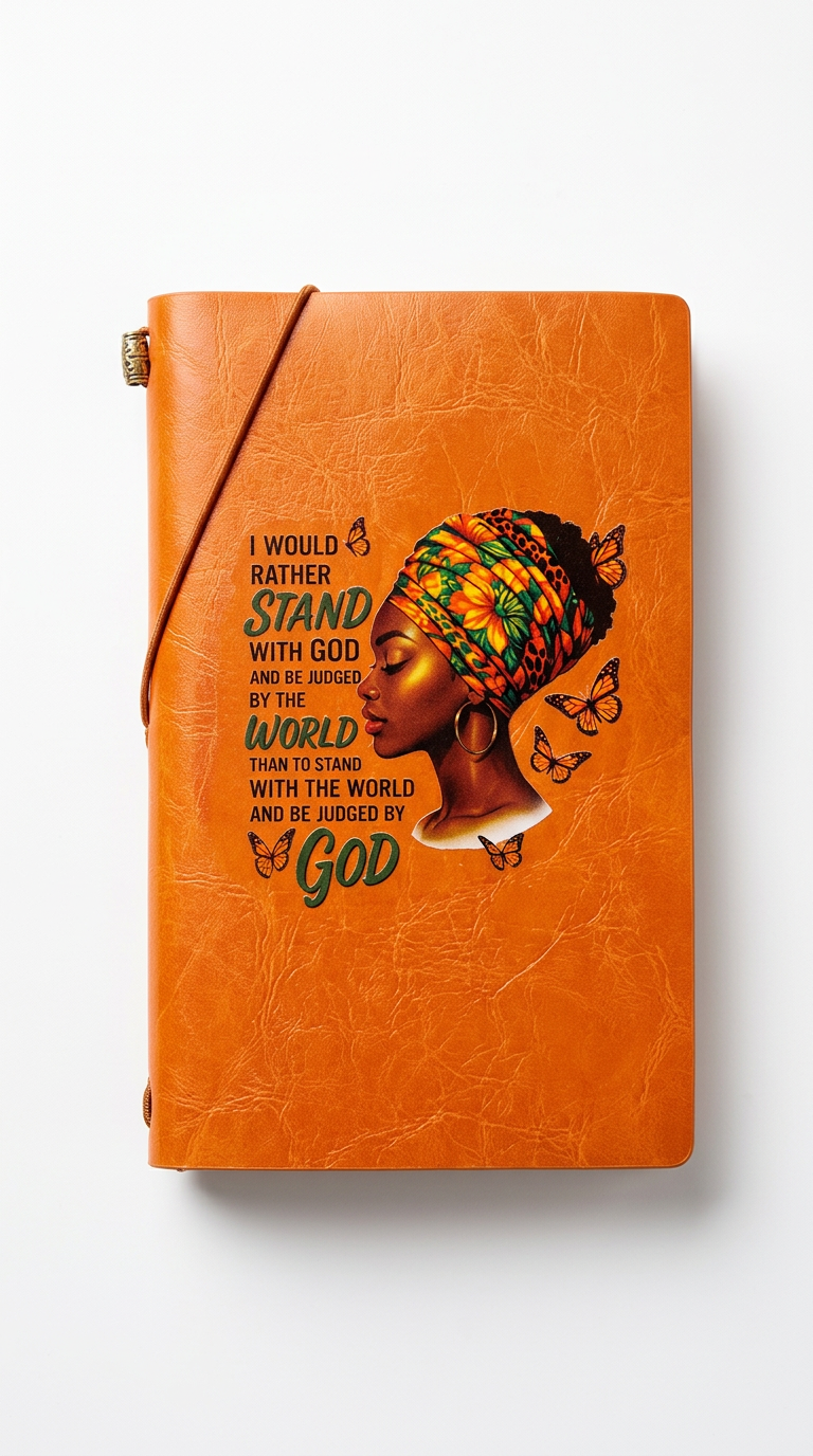I would Rather stand with God- A6 journal