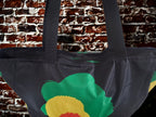 “I am fearfully and wonderfully made ” extra large  tote beach bag with pockets