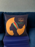 The Lord is my light and salvation 18 x18  pillowcase