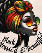 Black, Blessed & Beautiful Tote Bag