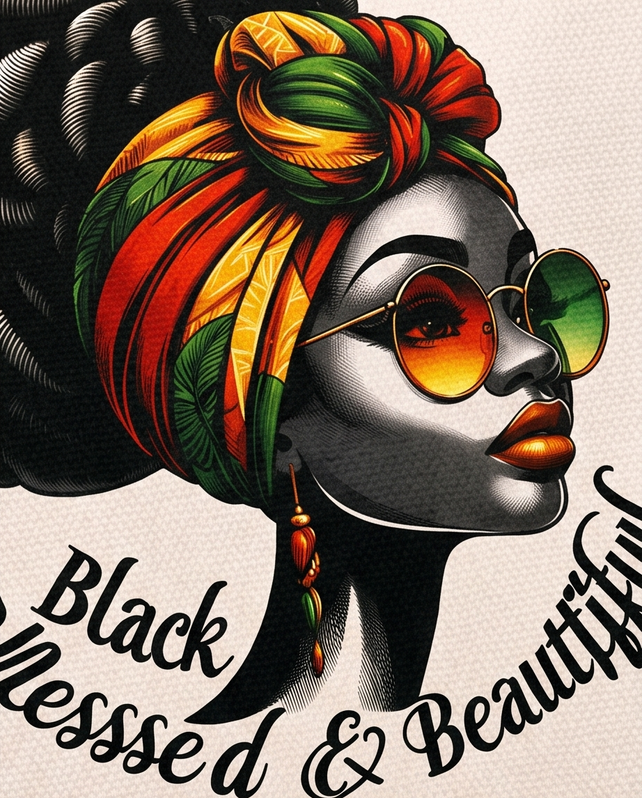 Black, Blessed & Beautiful Tote Bag