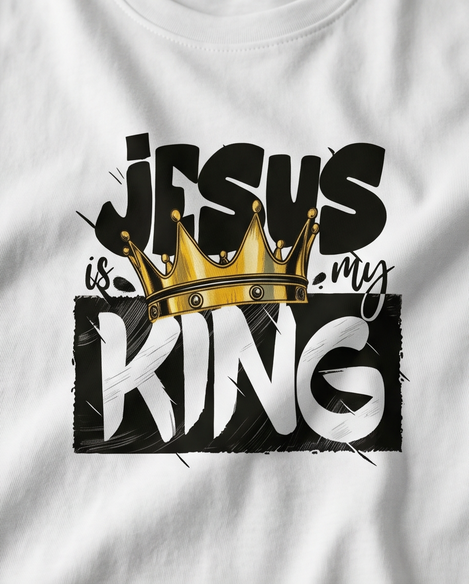 Jesus is my king t-shirt