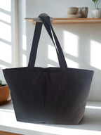 "Walk by Faith not by sigh"   tote bag  in black and white