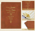 “You are Beautiful  faux leather journal with  inscribed pen