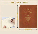 “You are Beautiful  faux leather journal with  inscribed pen