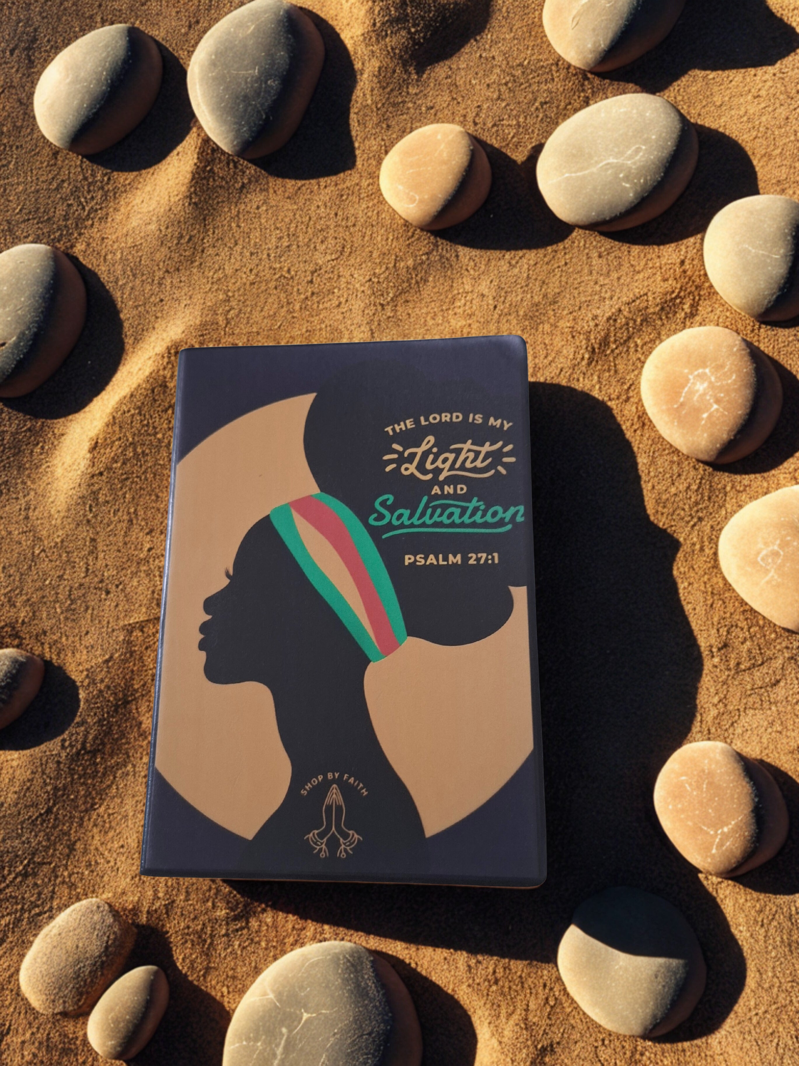 "The Lord is my light and salvation" A5 journal