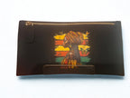 Black"Nubian Queen" zipper wallet