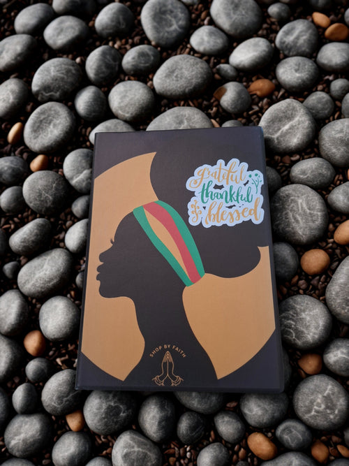 "Grateful, thankful, blessed" A5 journal quantity