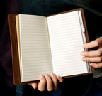 “To my husband” faux leather journal