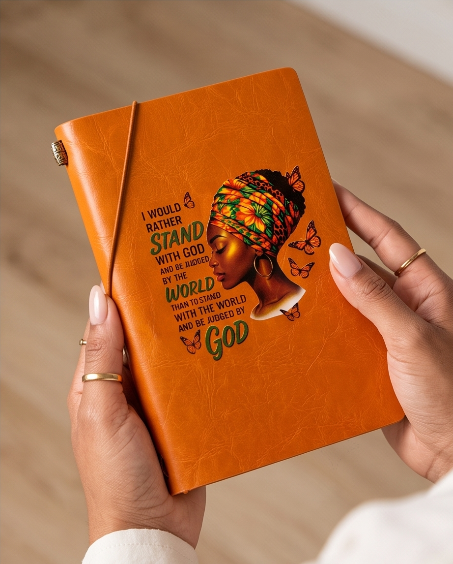 I would Rather stand with God- A6 journal