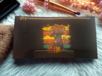 Black"Nubian Queen" zipper wallet
