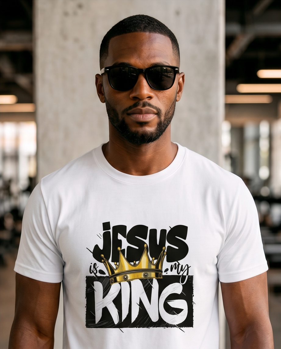Jesus is my king t-shirt