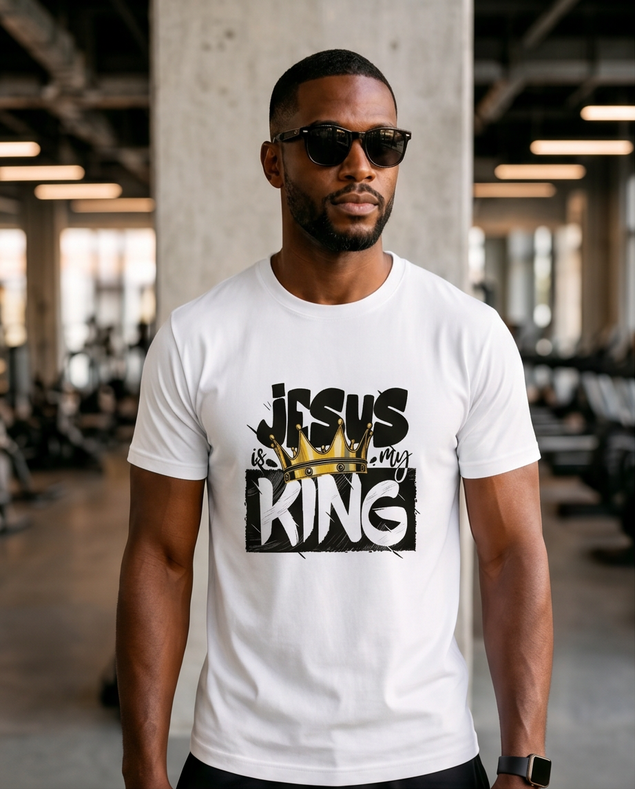 Jesus is my king t-shirt