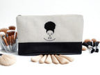 Black "Walk by Faith" Cosmetic Case