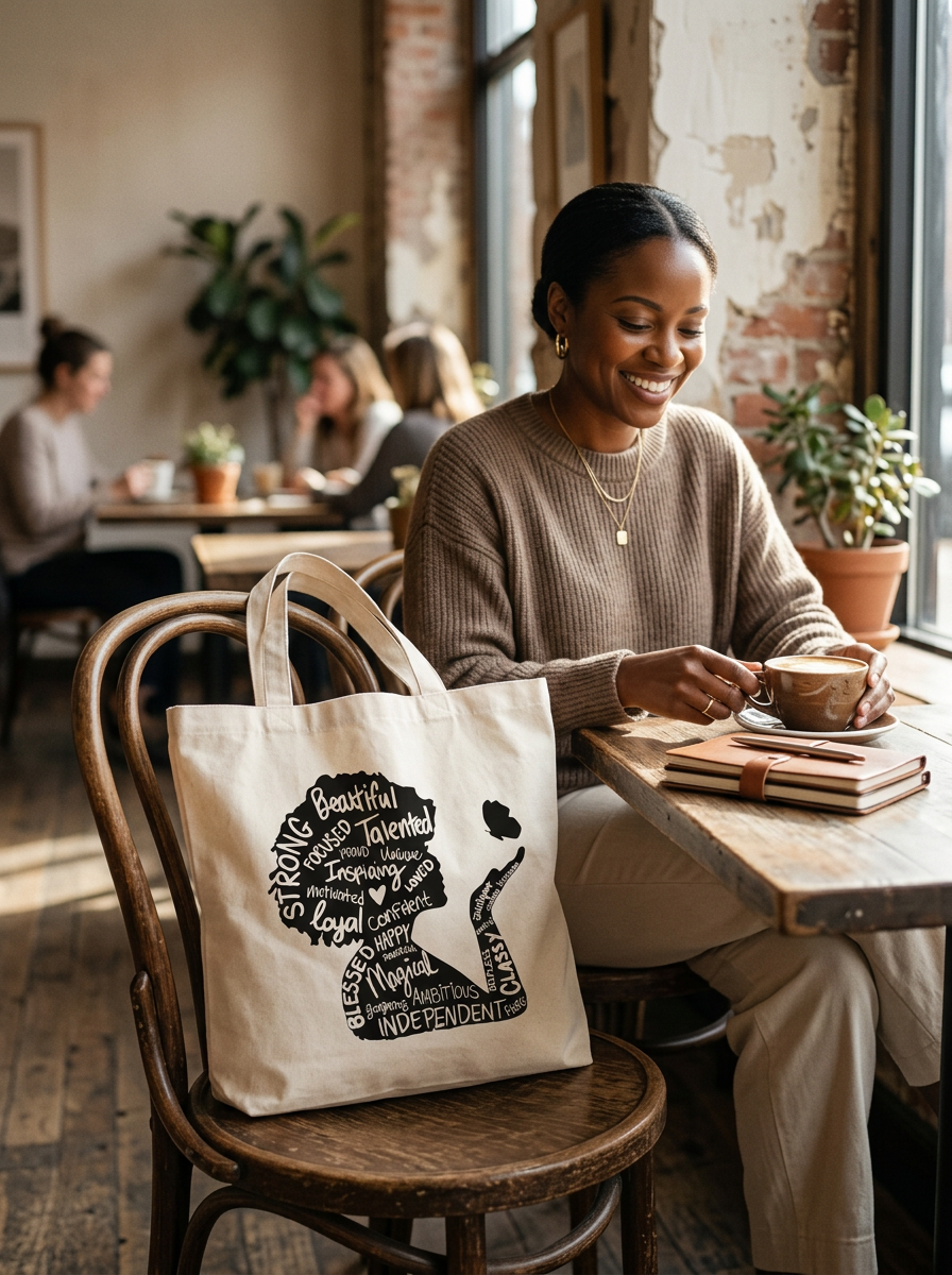 Empowerment tote bag
